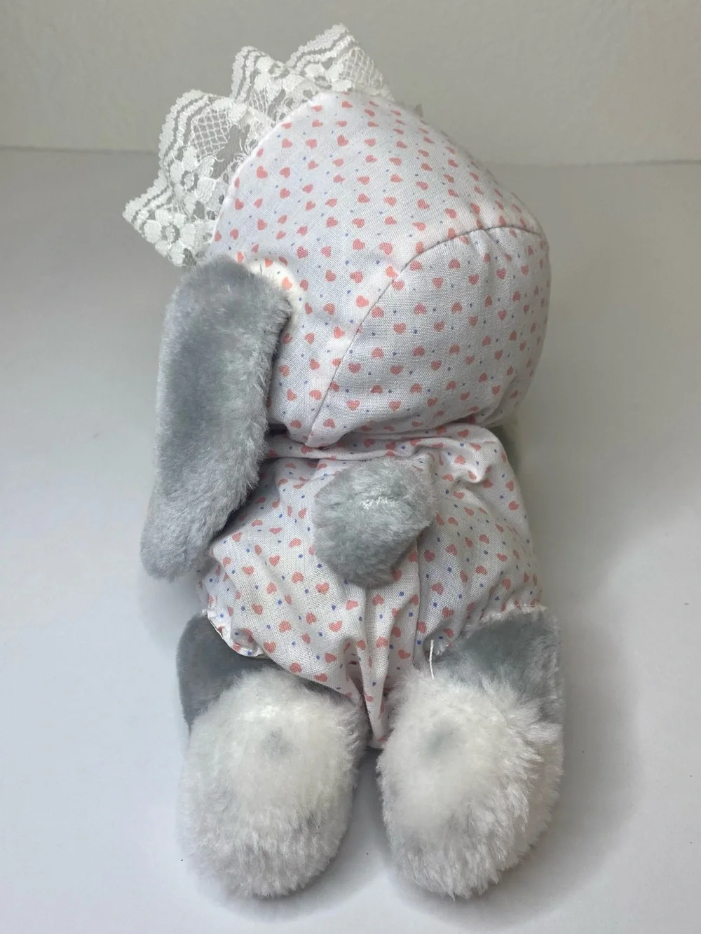 Applause Sad Sam Honey Plush With Heart Bonnet 8” Stuffed Animal Puppy Dog
